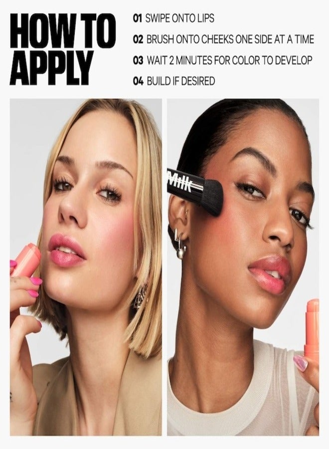 MILK MAKEUP MILK MAKEUP Cooling Water Jelly Tint Lip + Cheek Blush Stain Phreeze 5g – pH-Adaptive Cool Pink Tint for a Fresh, Custom Glow  - Image 5