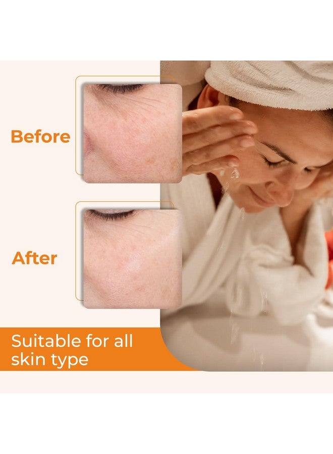 Passion Indulge Natural Handmade Bath Bar Soap - Orange (Pack of 3) - Image 4