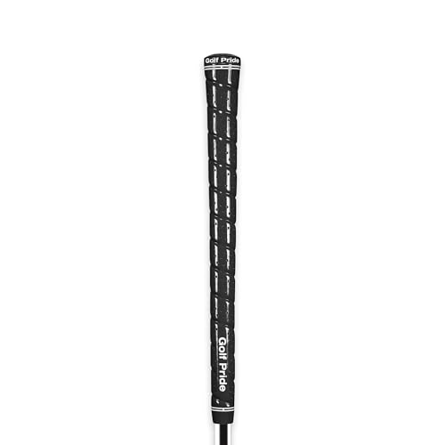 Golf Pride Tour Wrap Golf Grip - Comfortable, Durable Grip for Clubs - Classic Wrap Design with High-Tack Feel - Rubber Construction - Jumbo - Black - Image 1