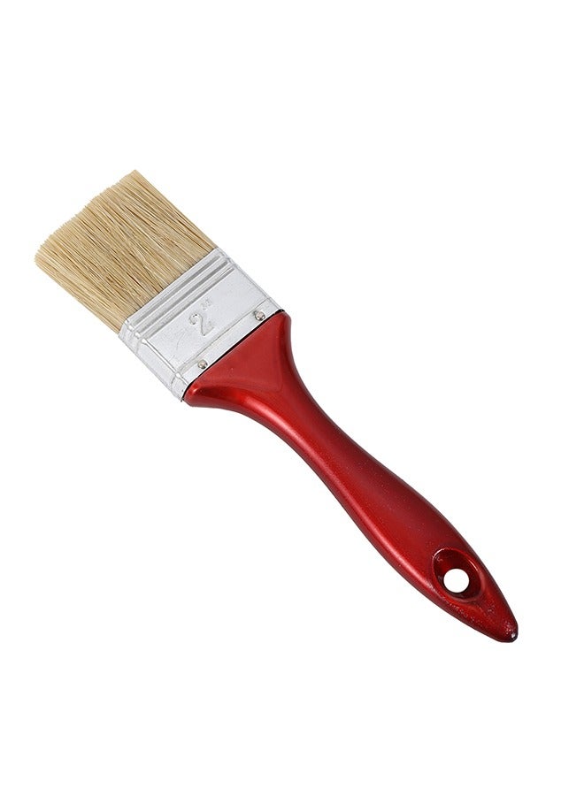 LAWAZIM Paint Brush -2inch- No Streaks Flat Trim Brush with Ergonomic Handle for High Precision Control -for DIY Professional Interior Exterior Home Improvement for Latex and Oil Paints & Wood Stains - Image 1