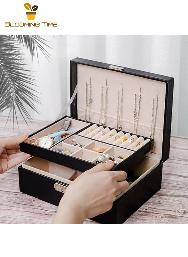 بلومنغ تايم قائمة المنتجات ذات الصلة صندوق مجوهرات مزدوج, القرط القرط قلادة تخزين مربع, سعة كبيرة الغبار مجوهرات المنظم صندوق مجوهرات, صندوق مجوهرات متعدد السعة, صندوق تخزين المجوهرات الفاخرة الخفيفة خمر, صندوق تخزين المجوهرات قلادة خاتم, صندوق تخزين المجوهرات المضادة للأكسدة, صندوق تخزين المجوهرات المضادة للأكسدة - Image 3