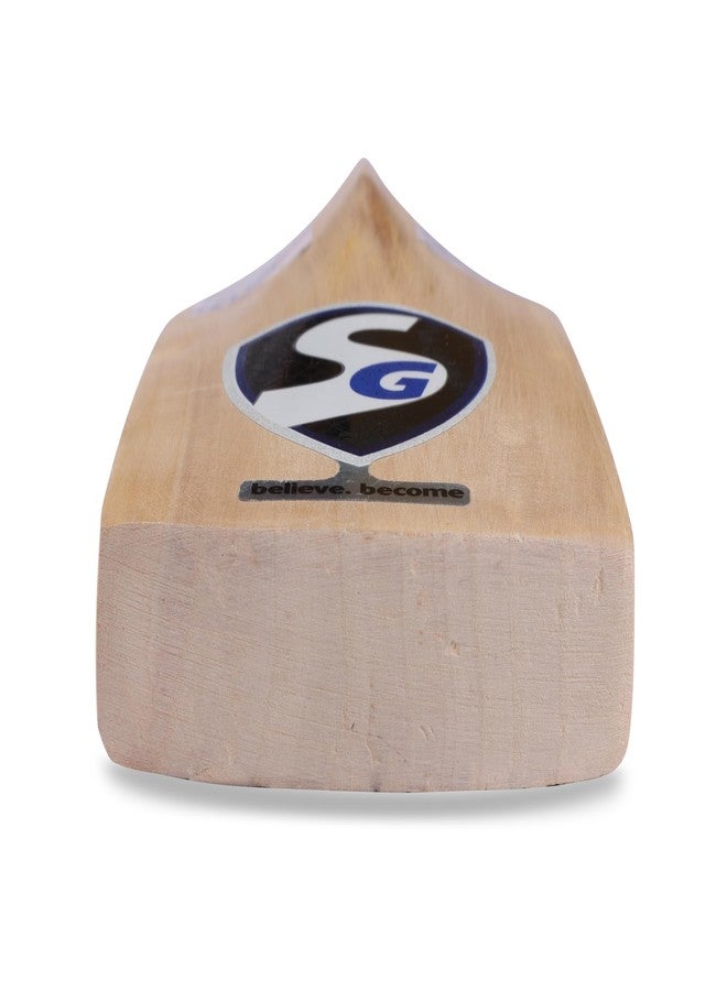 إس جي مضرب كريكيت إس جي باوندري كلاسيك من خشب الصفصاف الكشميري المضغوط بشدة، مصمم لضربة رائعة (كرة جلدية) رقم 6 - Image 5