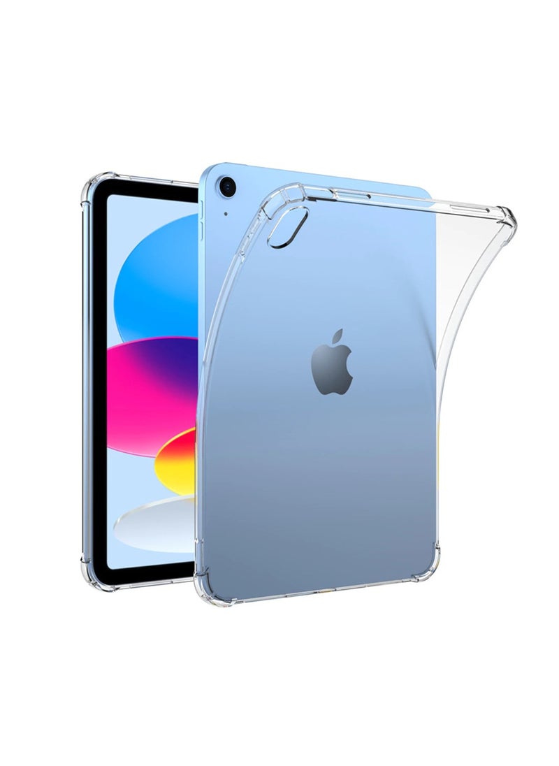 HEXABEX iPad 10th Generation Case Cover, Protective Back Cover for Apple iPad 10th Generation 10.9" Clear  - Image 2