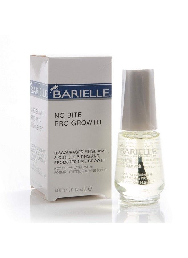 BARIELLE No Bite Pro Growth 0.5 Ounce Nail Biting Prevention Treatment For Adults & Children Stops Nail Biting Made In Usa  - Image 2