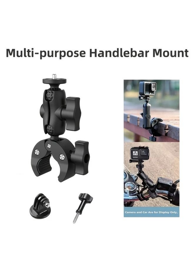 طول ممتد 9 45 بوصة حامل كاميرا دراجة نارية حامل مقود لإنستا 360 X5 X4 DJI أوسمو أكشن 5 برو - Image 2