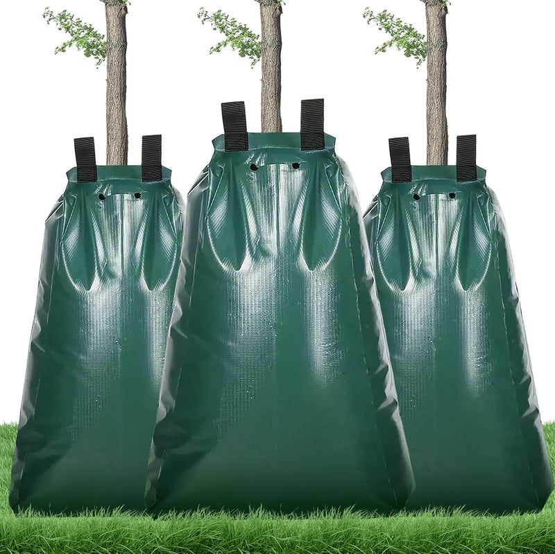 Valibe Tree Watering Bag Slow Release, 20 Gallon 4 Pack Tree Bags for Watering 5~8 Hours Drip Irrigation Watering Bag Made of PVC for New Tree Fruit Established Tree - Image 1