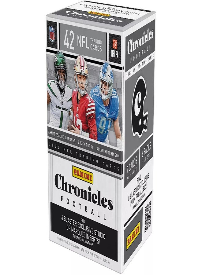 Panini 2022 Panini Chronicles NFL Football Trading Cards Blaster Box - Image 1