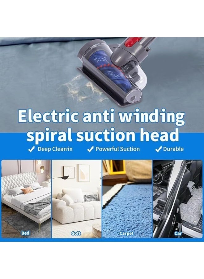 اكسيسن ترقية رأس فرشاة أداة صغيرة بديلة لمكانس كهربائية لاسلكية V7 و V8 و Cyclone V10 و V11 و V15 ، مناسبة لوسائد الأريكة والسرير والسجاد والشعر الطويل وشعر الحيوانات الأليفة - Image 5