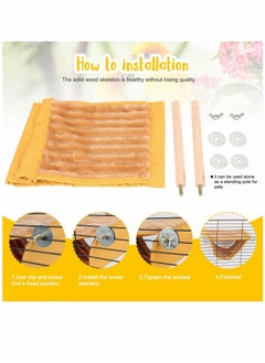 Y&D Bird Nest Bed Winter Warm Bunk Hammock Suitable for Parrots Budgies, Cockatoos Hamsters Chinchilla  - Image 4