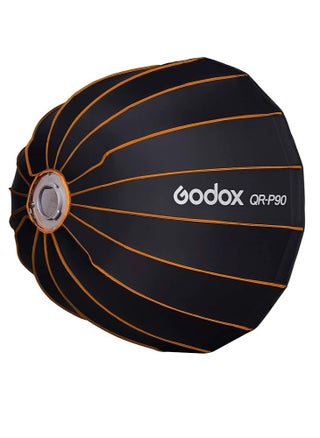 GODOX QR-P90 35.5"/90cm Quick Release Portable Deep Parabolic Softbox for Camera Photography Studio Flash fit Bowens Mount,Studio Flash Umbrella Diffuser with Grid - pzsku/Z69634DF65EDEC9601982Z/45/1744026949/83f1b644-3fdf-4202-8bcb-7236d0952b8e