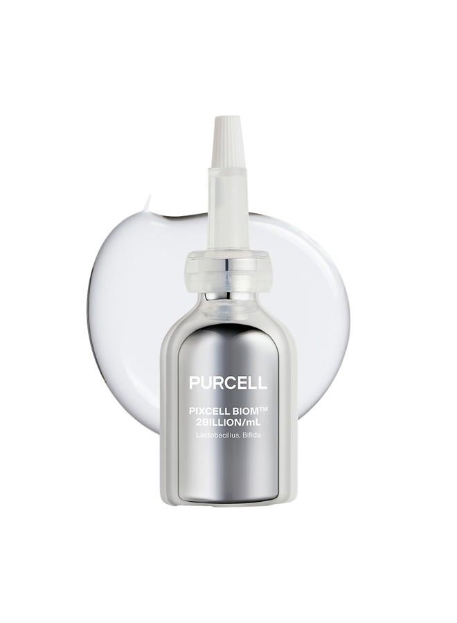 PURCELL Pixcell Biom 2B/mL Probiotic Essence Serum - Restores Skin Barrier with Bifida, Lactobacillus Ferment Lysate, Korean Probiotic Drops for acne prone skin and sensitive skin (30ml, 1.01 Fl Oz.) - Image 1