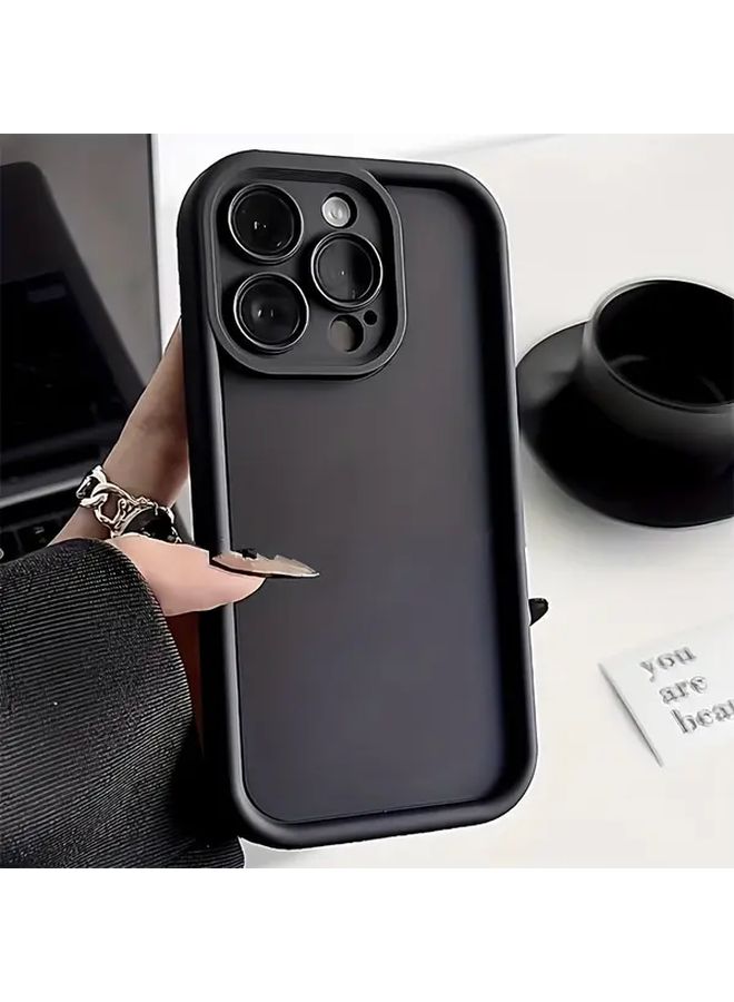 Black Shockproof Soft Case for iPhone 13 Pro Anti Drop Protective Cover - Image 2