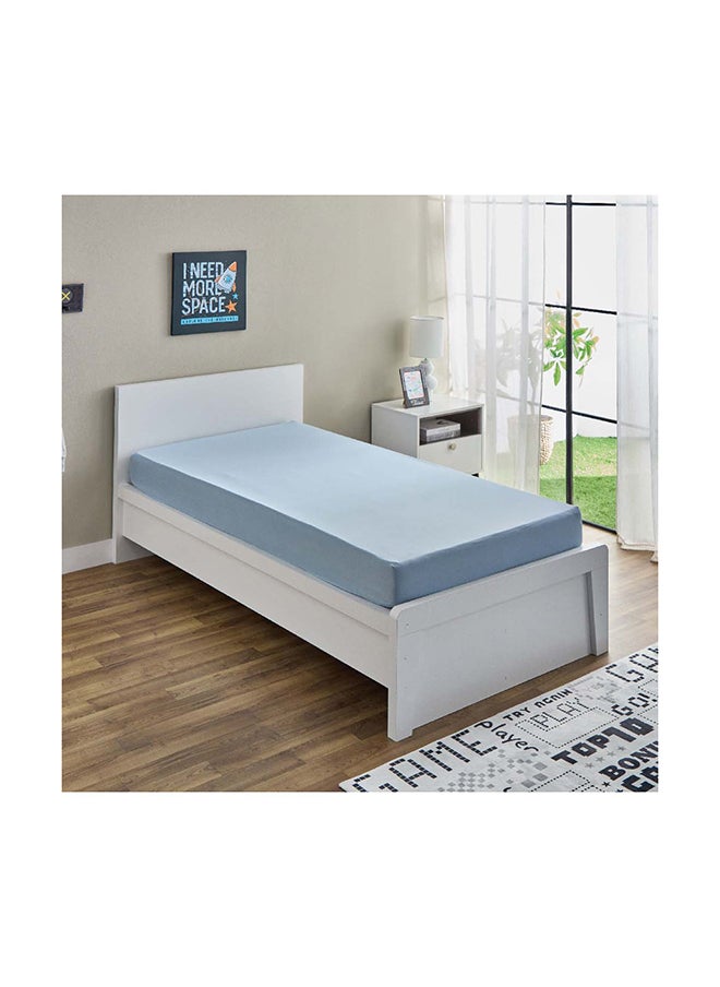Home Box Vera Microfibre Single Fitted Sheet 90 x 20 x 190 cm  - Image 1