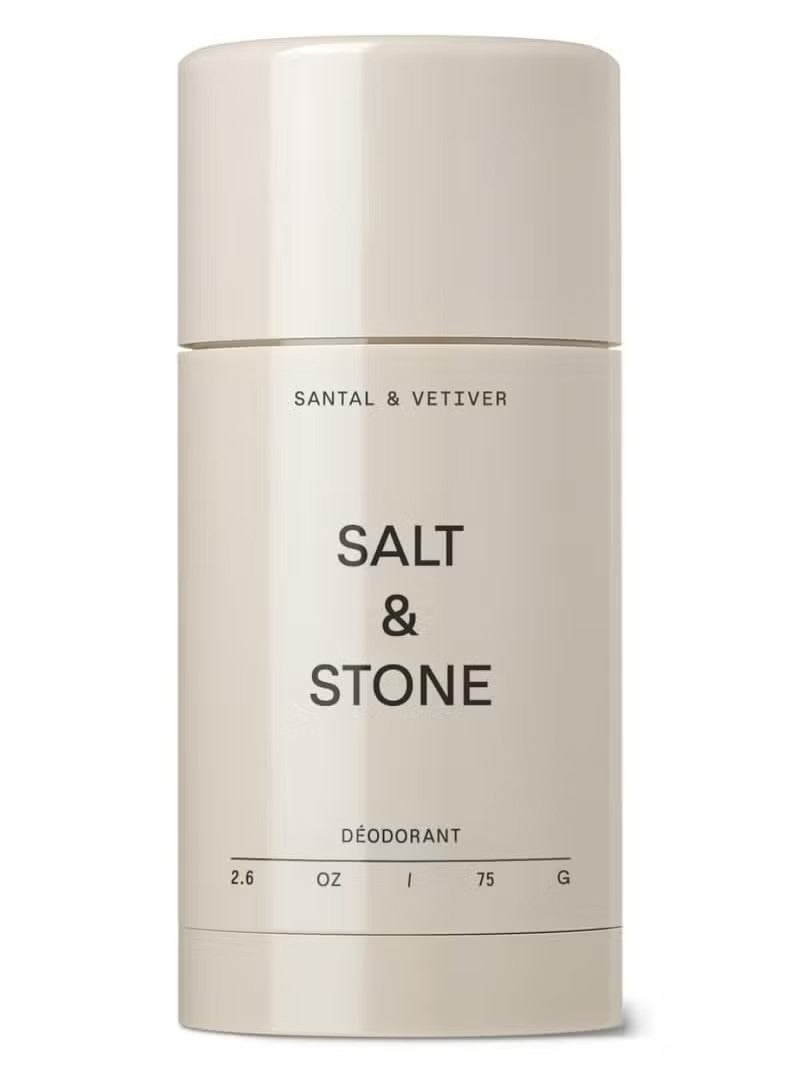 Salt & Stone Deodorant | Extra Strength Natural Deodorant for Women & Men | Aluminum Free with Seaweed Extracts, Shea Butter & Probiotics - Image 1