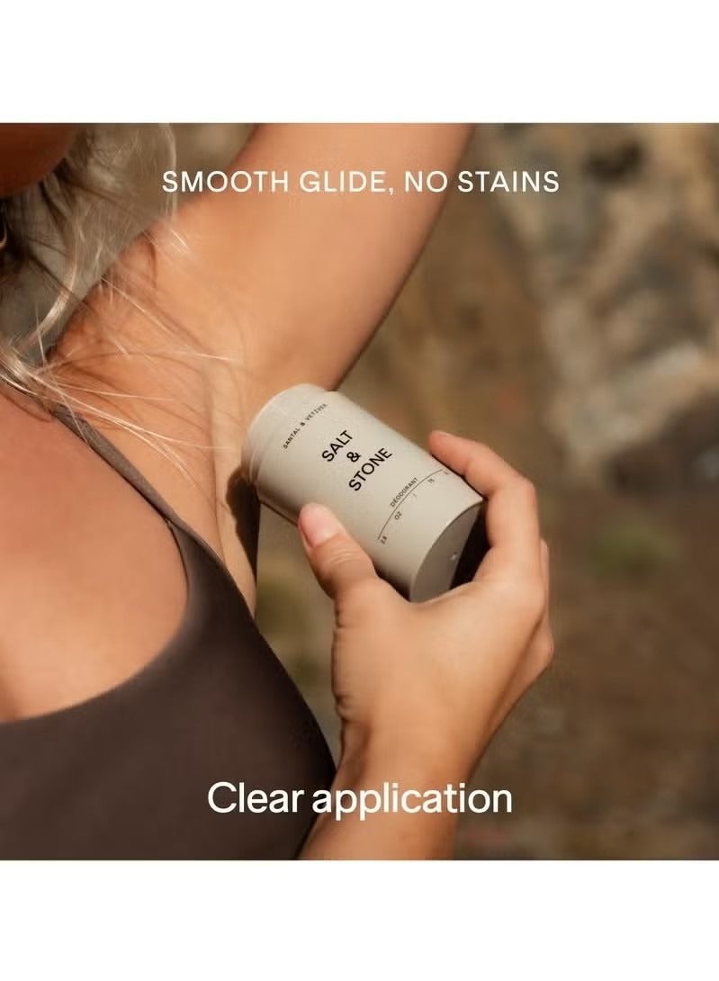 Salt & Stone Deodorant | Extra Strength Natural Deodorant for Women & Men | Aluminum Free with Seaweed Extracts, Shea Butter & Probiotics - Image 4