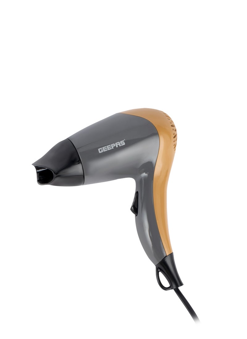 GEEPAS Hair Dryer & Straightener Combo, Dryer With DC Motor, 2 Speed & 2 Heat Setting, Concentrator, Hang-Up Hook & Straightner With On/Off Switch With Indicator, PTC Heater, Ceramic Coating plate  - Image 4