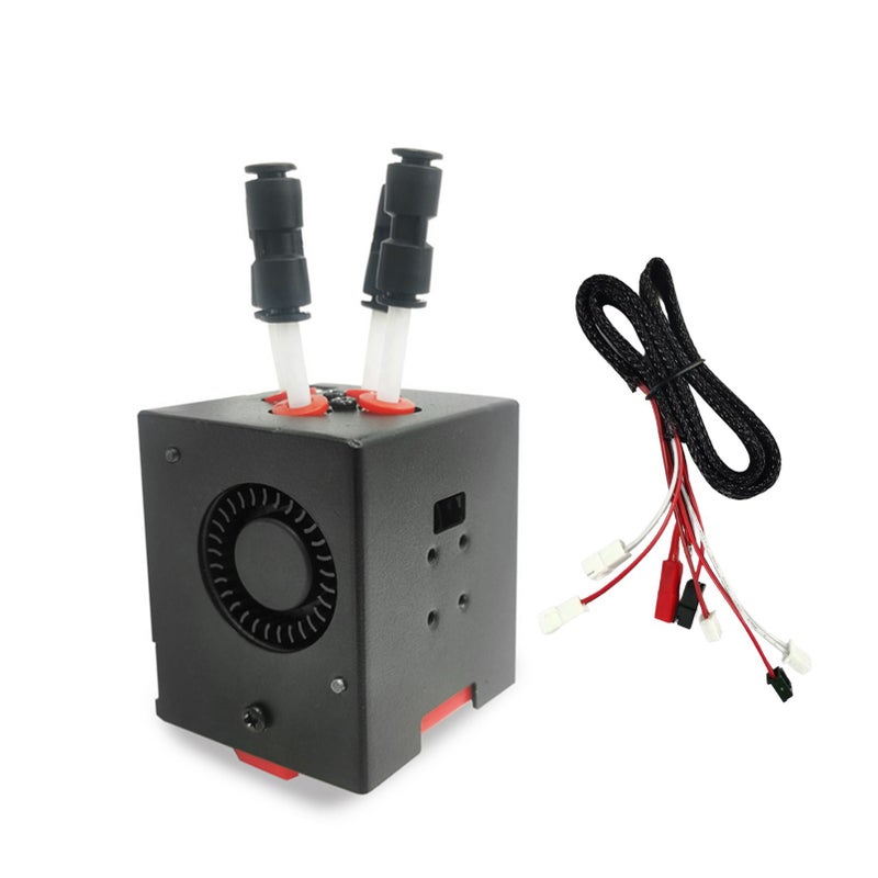 M4V6_Z9V5 3D Printing Head  4-IN-1-OUT Mix Color Hotend Assemble for Z9V5 3D Printer(New Version) with A Extension Wire High Print Temperature Suitable for Filament PLA/ PLA+ / PETG ABS/ - Image 1