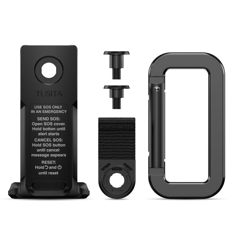 TUSITA Spine Mount Adapter with Carabiner Compatible with Garmin inReach Mini 2 - Image 2