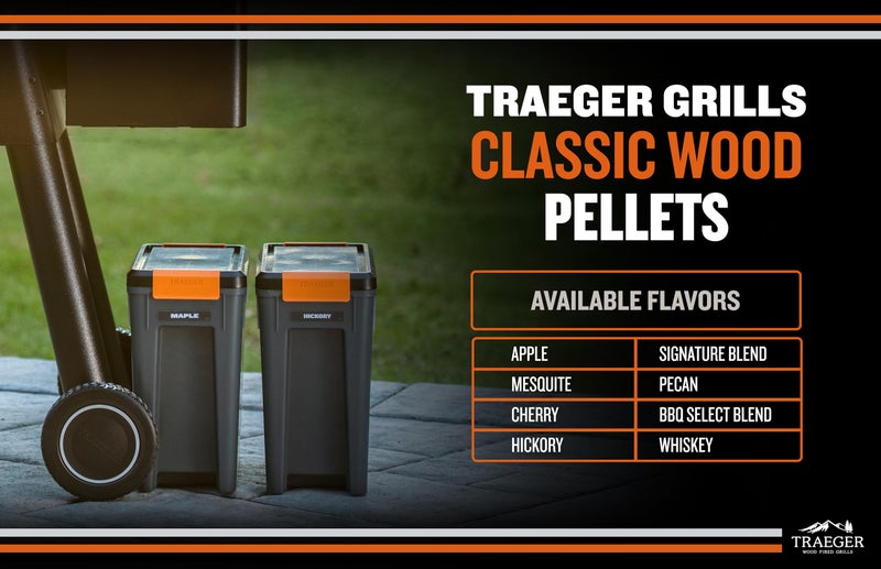 Traeger Grills BAC637 Stay Dry Pellet Storage Bin with Locking Lid, 22lb Capacity Wood Pellet Container with Flavor Stickers, Stackable Design, Airtight Storage for Grill Pellets - Image 5
