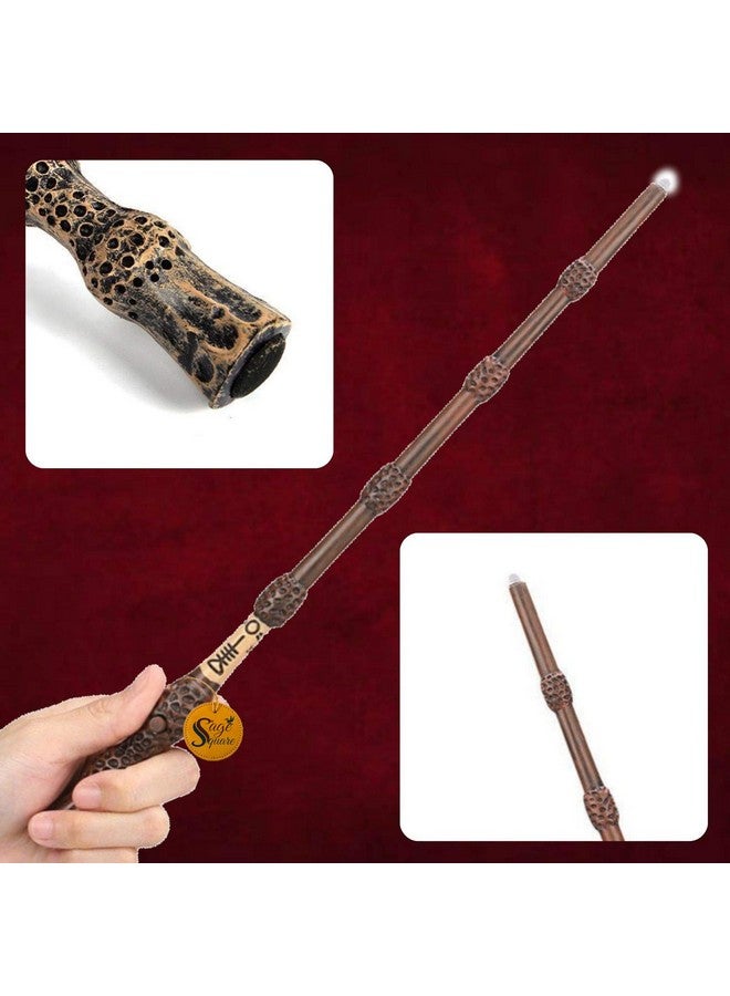 Sage Square Classic LED Illuminating Handcrafted Professor Albus Magic Wizard Sorcerer’s Dumbledore Wand, Elegant Stick Collectible Cum Cosplay Accessory (34 CMs Long) - Image 5