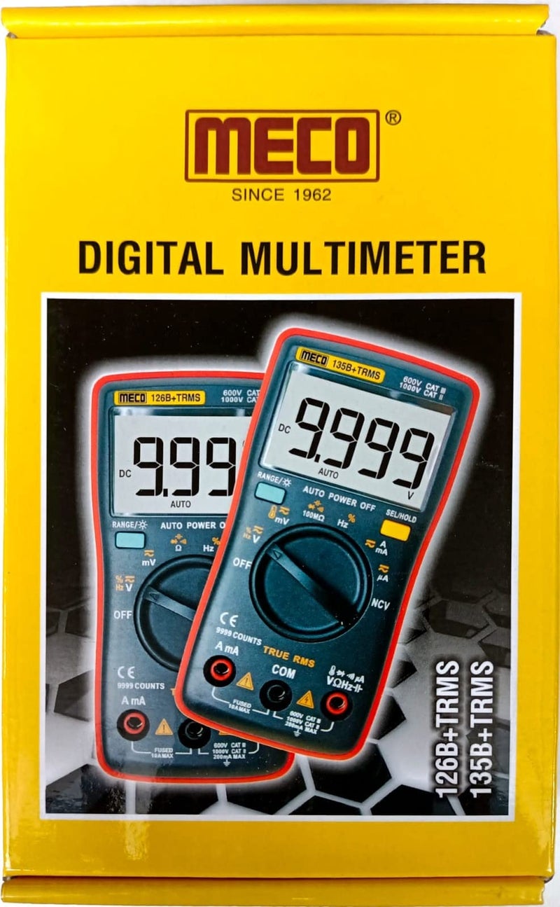 MECO ELEVERDE MECO Digital 108B+ Trms Battery Powered Multimeter Pocket Size - Image 1