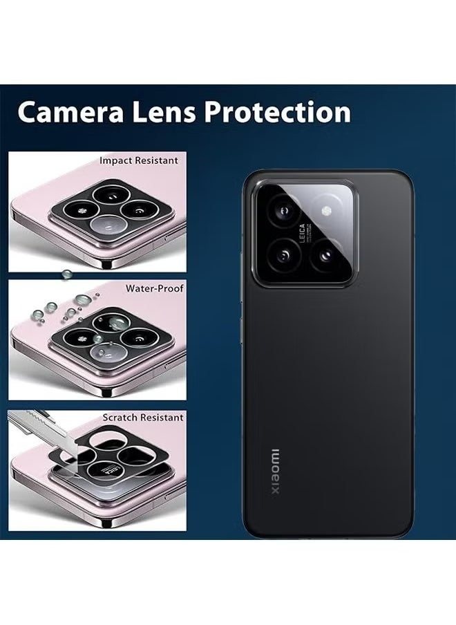 Generic - Camera Lens Protector Compatible with Xiaomi 14 Camera Screen Protector,9H Scratch-Proof Explosion-Proof Anti-scratchTempered Glass Camera Lens Protective Film - Image 1