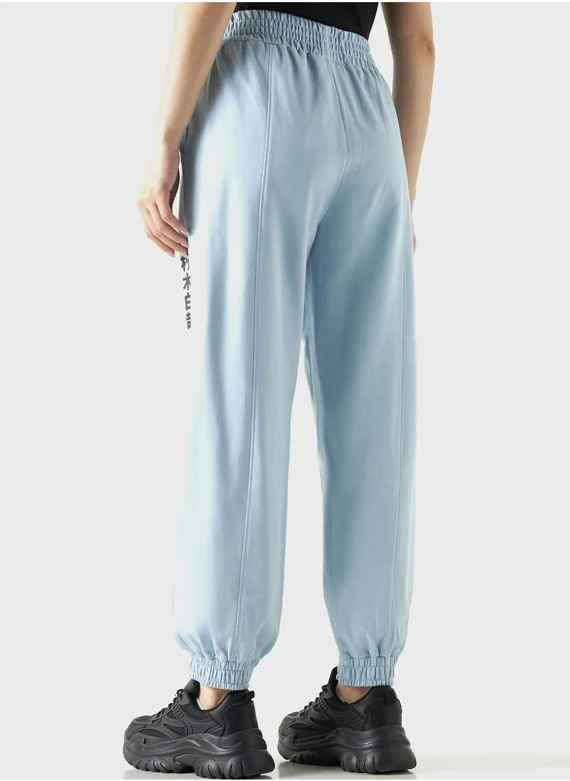 SP Characters Naruto Print Sweatpants