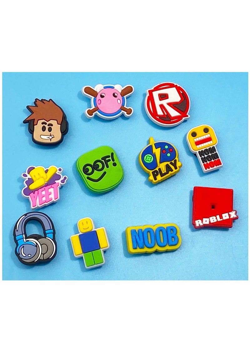 Shoe Decoration Charms 21 Pcs Game Shoe Charms, Shoe Charms for Clog Sandals Decoration PVC Pins Accessories, Boys Girls Women - Image 2