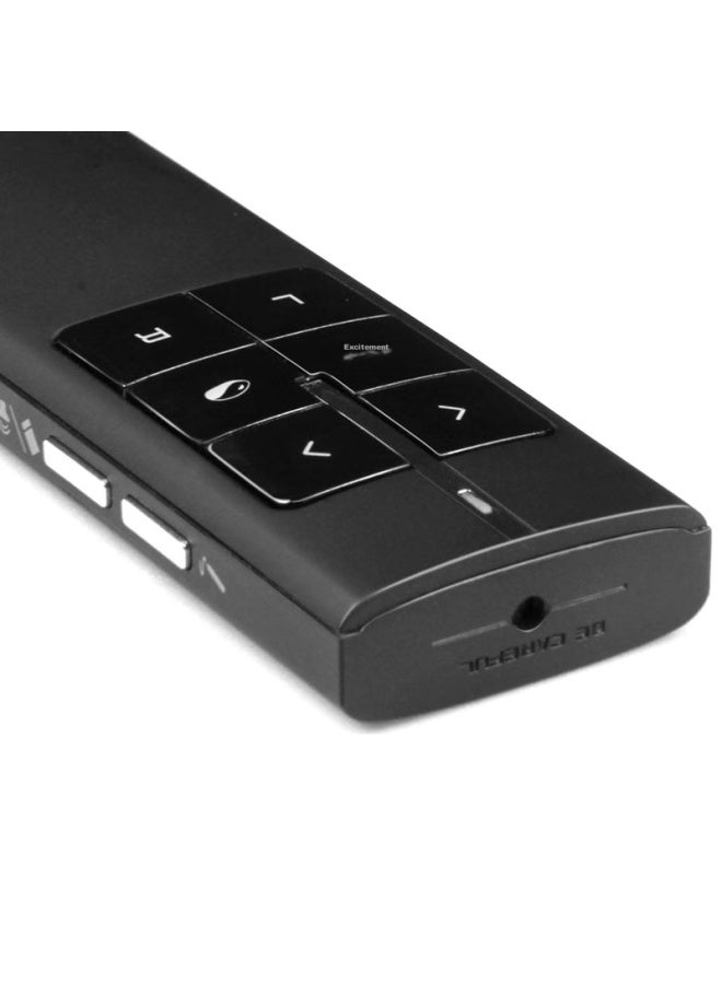 Norwii Air Mouse Page-turning Pen For Teachers, Ppt Remote Control Pen, Presentation Remote, Laser Pointer Page-turning Device, Electronic Pen, Air Mouse N99 Red Light Black - Image 2