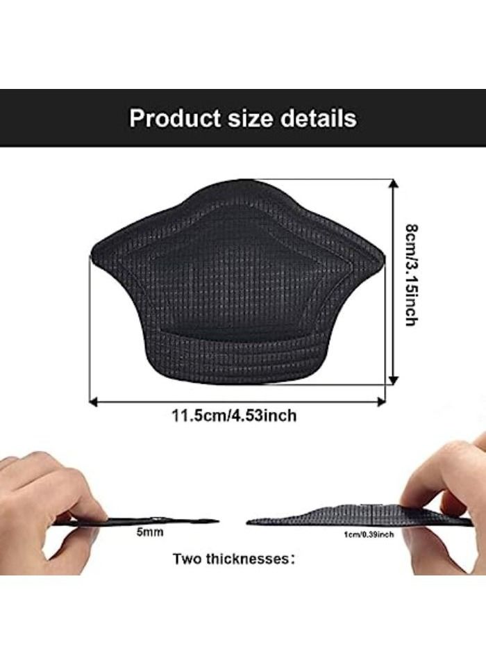 Generic Non-slip and self-adhesive heel pads for men and women, 2 pairs, classic sports shoes - Image 3
