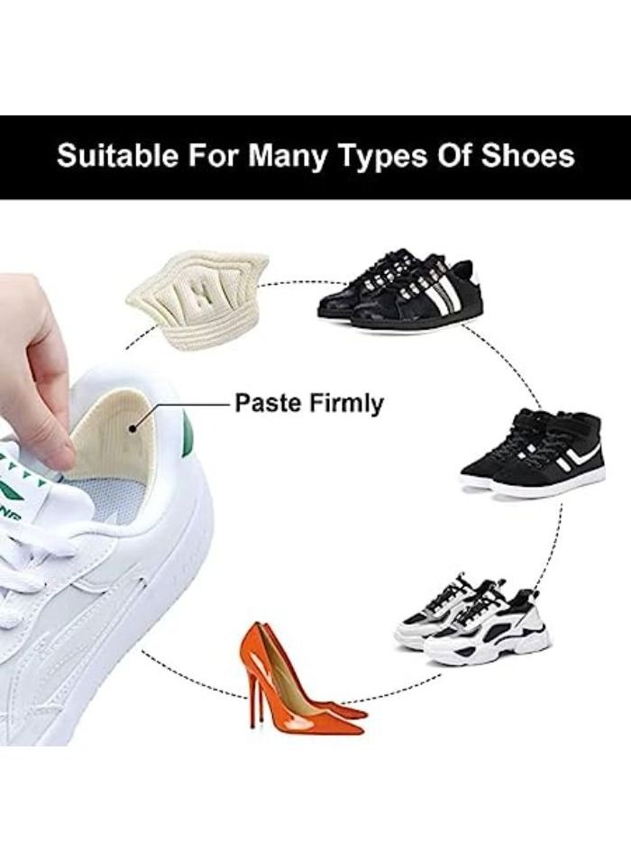 Generic Non-slip and self-adhesive heel pads for men and women, 2 pairs, classic sports shoes - Image 5