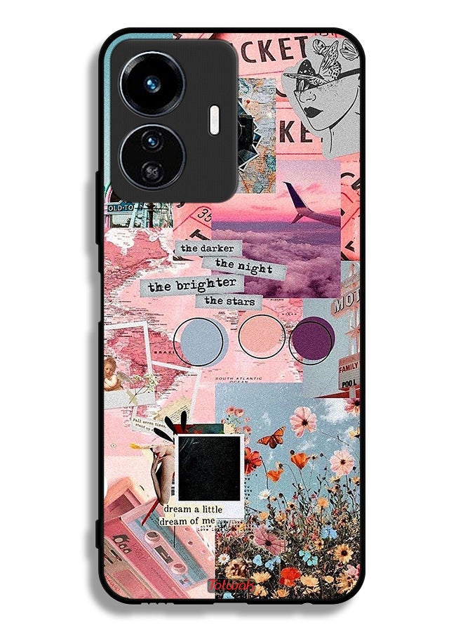 Tolwak Vivo Y77 5G Protective Case Cover The Darker The Night The Brighter The Stars - Image 2