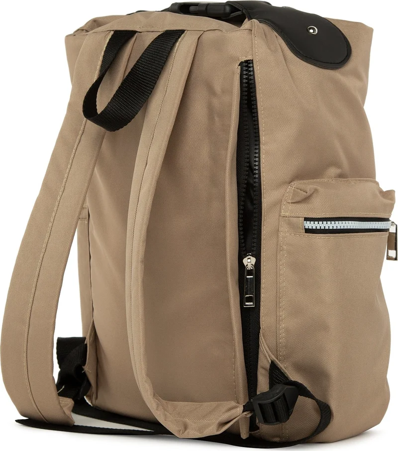 Bagmori Mink Backpack with Belt Holder Pocket