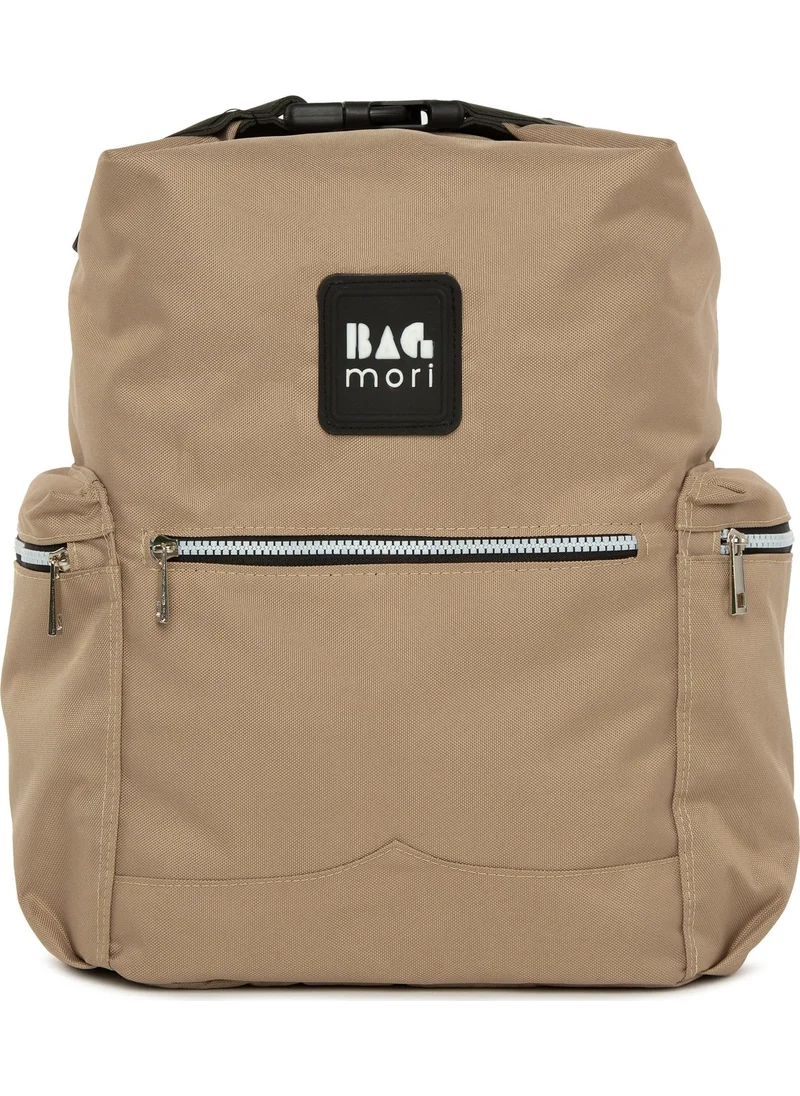 باجموري Mink Backpack with Belt Holder Pocket