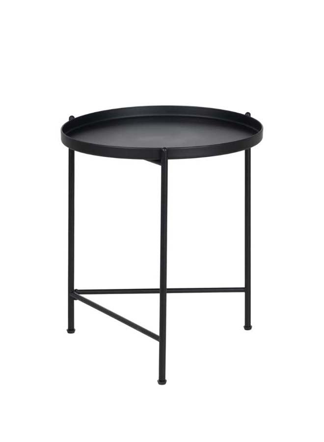 Edelman Outdoor Side Table (S) - Black - Image 1