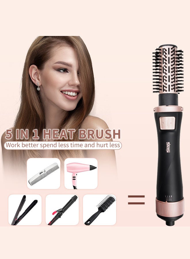 DSP 5-in-1 Hair Dryer Brush,Hot Air Comb Set with 3 Heat Settings, 27K RPM & Frizz-Free Shine for Voluminous Styles,50063 - Image 3