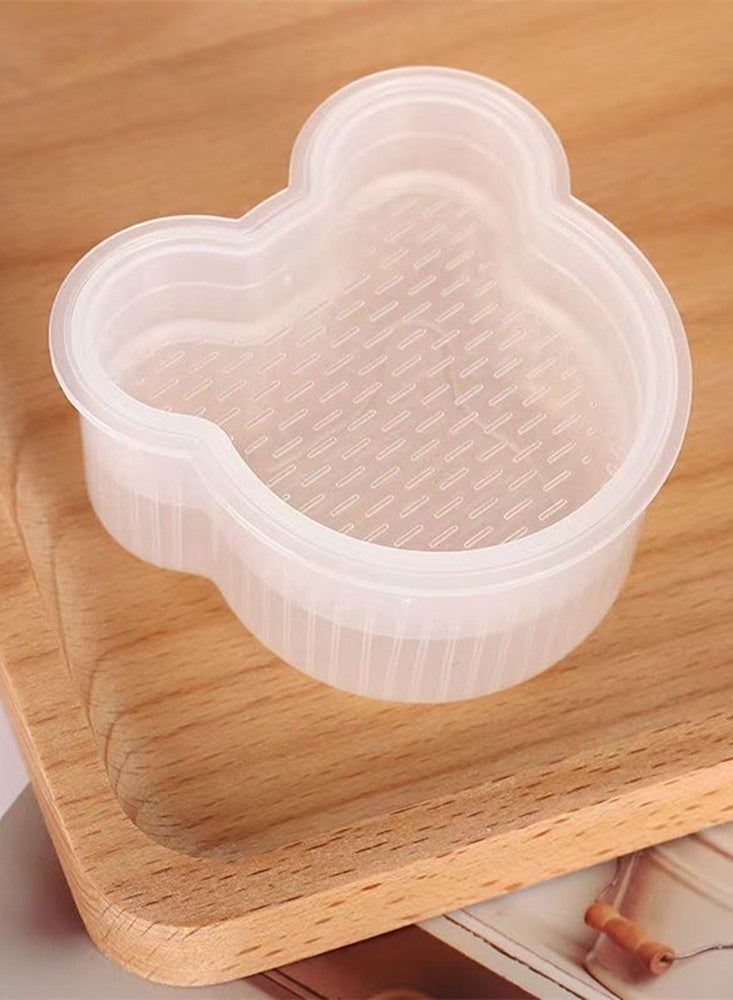 2Pcs Kitchen Accessories Sushi Mould Bear Mould Sushi Machine Mould Sushi Tool Onigiri Rice Ball Bento Machine Mould - Image 3