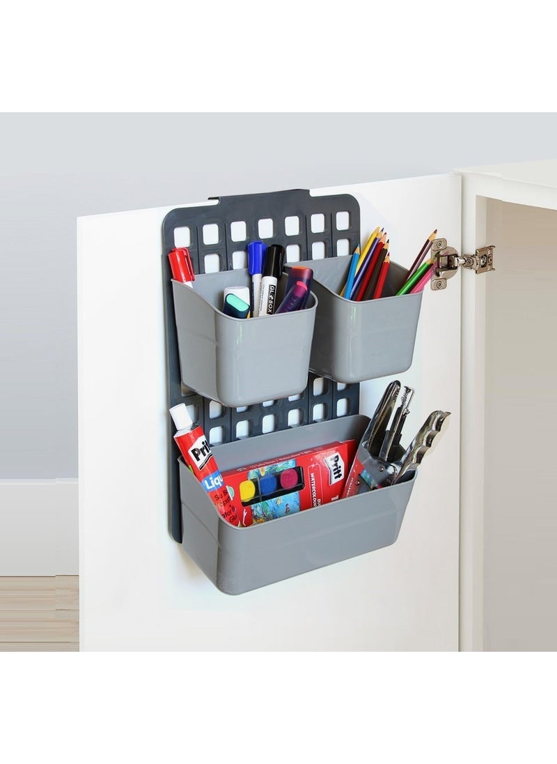 Level Adjustable Organizer with 1 Wide and 2 Narrow Compartments - pzsku/Z6964879691A88193439CZ/45/_/1725794500/16a2a4b8-0493-4b56-bd45-69d52dfc26bc