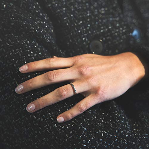 EAMTI 2mm 925 Sterling Silver Ring Thin High Polish Plain Dome Comfort Fit Size 10.5 - Image 5