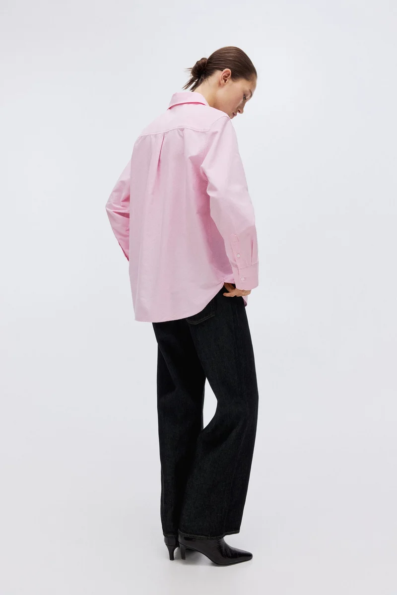 H&M  Oversized Oxford shirt for Women | Best Price UAE