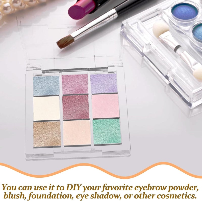 4 Pcs Empty Eyeshadow Boxes - Makeup Eyeshadow Containers Travel Use - Image 4