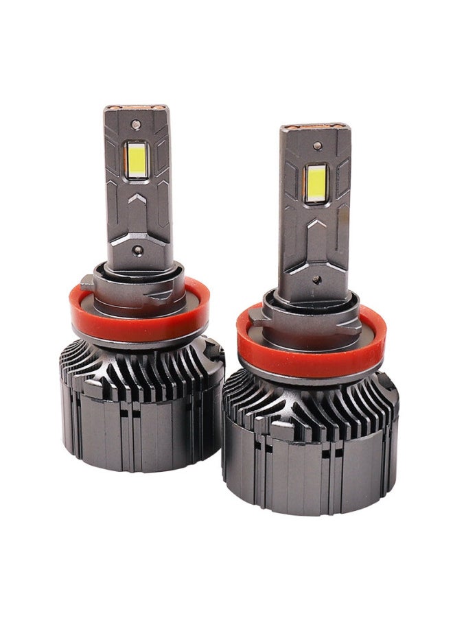 Fsl Rongya Pro Led Car Headlights, Ultra-bright H11 Headlights, Low Beam, High Beam, Compact, High Brightness, Focused, Super Strong, 55w