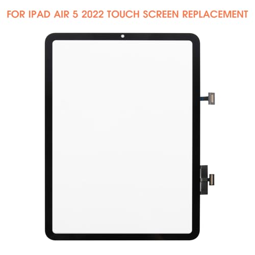 ARSSLY استبدال شاشة اللمس لجهاز آيباد إير 5 الجيل الخامس شاشة تعمل باللمس لجهاز آيباد إير 5 10.9 2022 مستشعر رقم A2589، A2591 زجاج الشاشة مع مجموعة إصلاح (ليس LCD) - Image 2