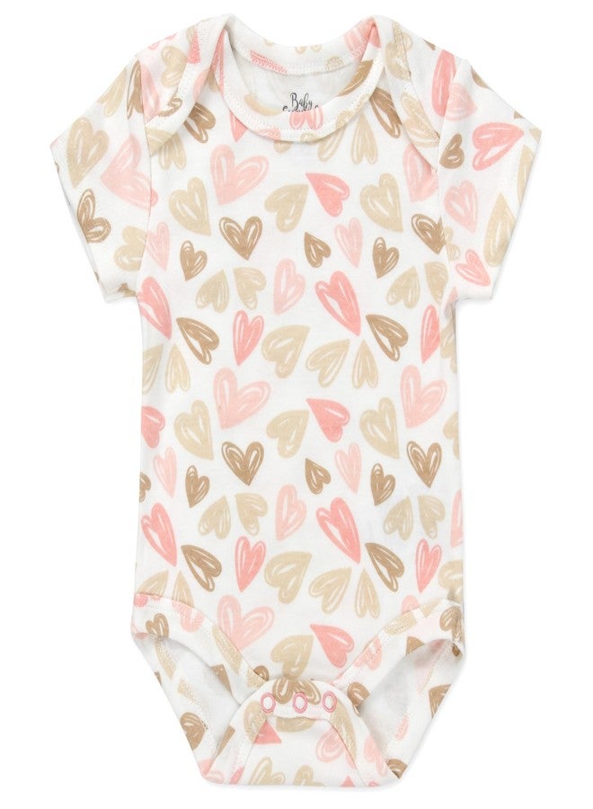 Baby Essentials Baby Girls Mama’s Girl & Floral 6 Piece Bodysuit Set (Mama’s Girl & Floral 6 Piece, 9 Months) - Image 4