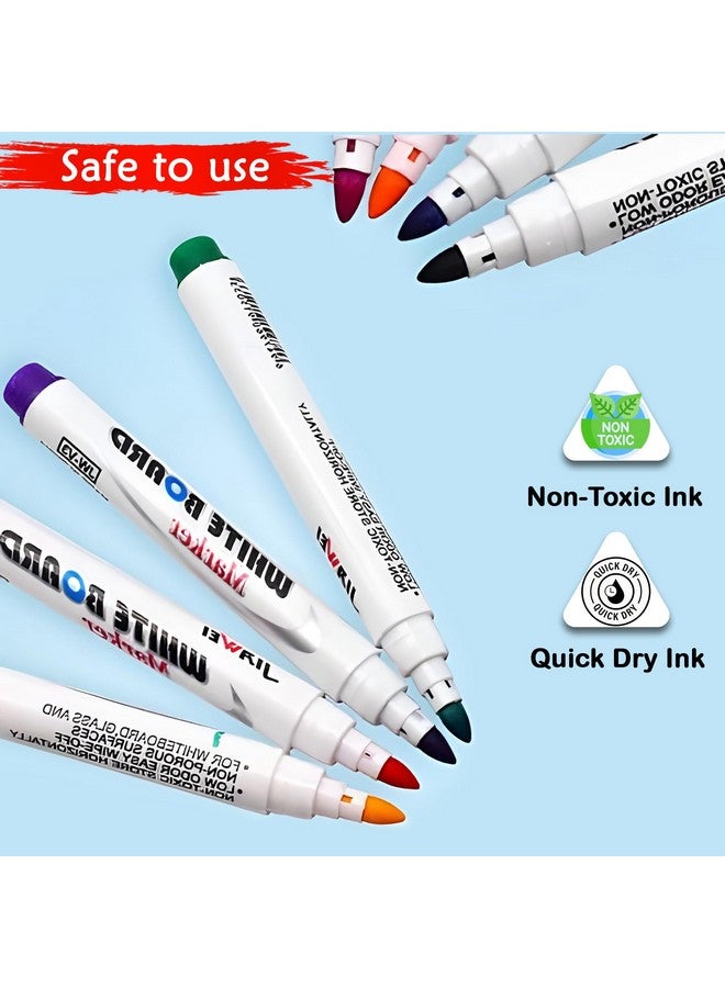 ويش كي مجموعة أقلام تلوين مائية سحرية من ويشكي، 11 قلمًا، أقلام تلوين مائية عائمة للأطفال، مجموعة رسم مائية مع ملعقة سيراميك، أقلام تلوين مائية للرسم، مناسبة للأعمار من 8 سنوات فما فوق (متعددة الألوان، عبوة من 11 قلمًا) - Image 4