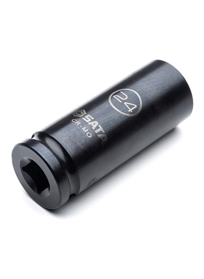 Sata SATA ST34398T 13-Piece 1/2" Drive 6 Point Metric Deep Thin Wall Impact Socket Set - Image 5
