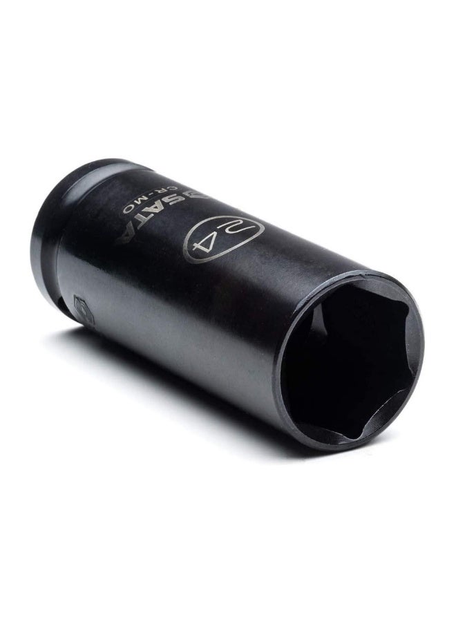 Sata SATA ST34398T 13-Piece 1/2" Drive 6 Point Metric Deep Thin Wall Impact Socket Set - Image 3