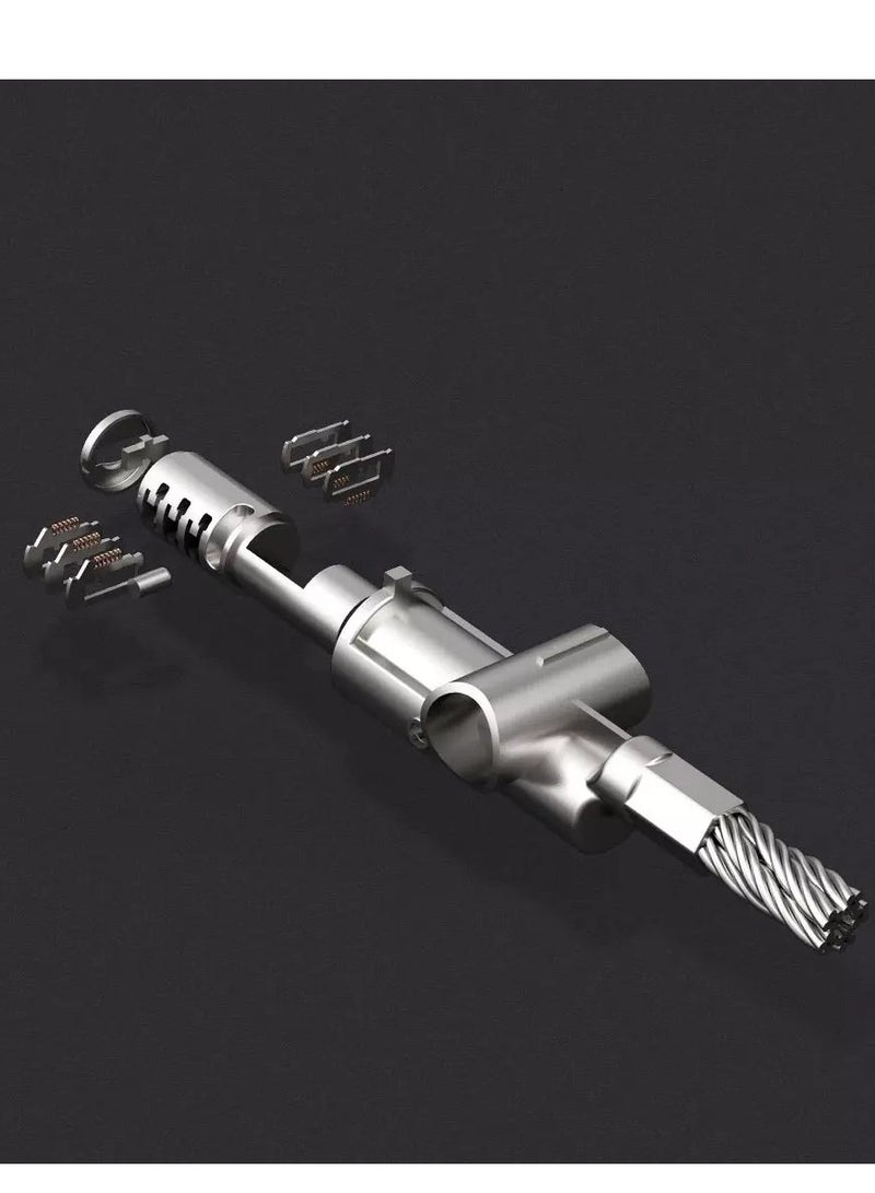 HiMo L150 Portable Folding Cable Lock Electric Bicycle Lockstitch - Image 5