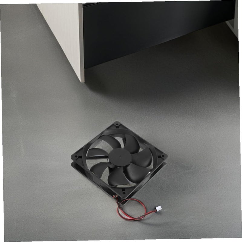 2PCS 120mm Dual Ball Bearing PC Cooling Fans Silent High Airflow with Speed Control - Image 4