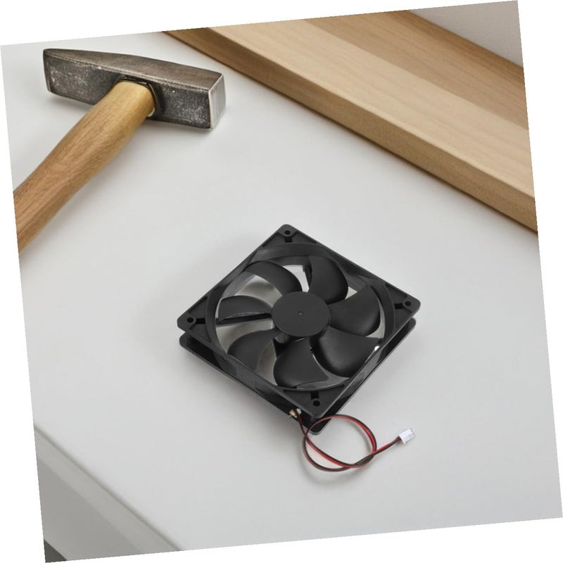 2PCS 120mm Dual Ball Bearing PC Cooling Fans Silent High Airflow with Speed Control - Image 5
